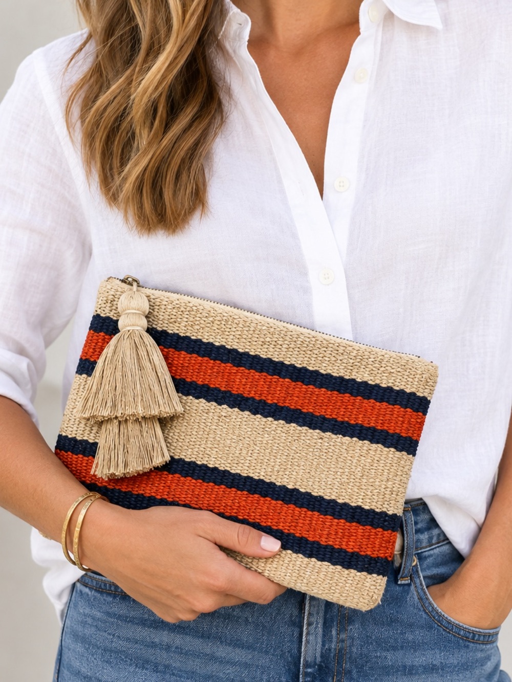 J. Jill Jute Clutch